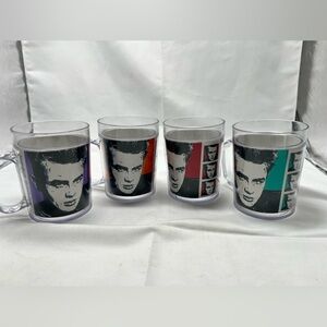 James Dean Pop Art Mug Set of 4